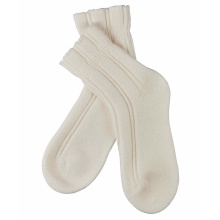 Falke Wohlfühlsocke Bedsock (Angoramischung) weiss Damen - 1 Paar